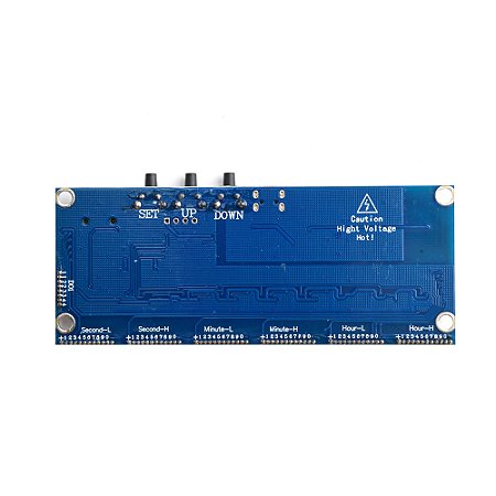 Placa-Mãe com Controle Remoto para Relógio LED Nixie 6 Dígitos – Compatível com QS30-1