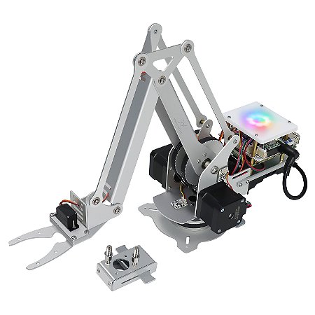 Braço Robô Freenove p/ Raspberry Pi c/ Motor de Passo