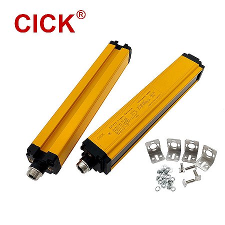 Sensor de Cortina de Luz LS03A40-04NC com 4 Feixes – Grade de Segurança Fotoelétrica para Equipamentos Industriais