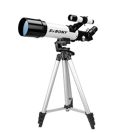 Telescópio Astronômico SVBONY SV501P Refrator para Iniciantes, Ideal para Observação da Lua e Planetas.