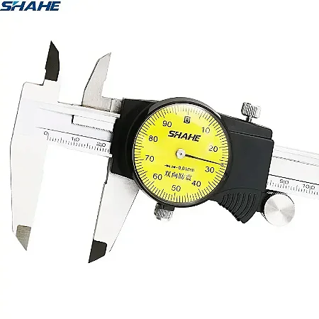 Paquímetro Analógico Shahe 0-150mm com Dial à Prova de Choque e Precisão de 0,01mm          Perguntar ao ChatGPT