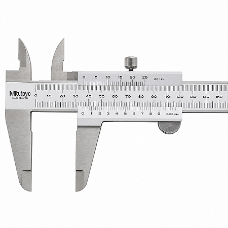 Paquímetro Vernier Mitutoyo Série 530 – 150mm / 200mm / 300mm – Precisão 0,02mm