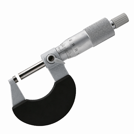 Micrômetro Externo Mitutoyo 0–50mm – Precisão 0,01mm (Modelos 102-301 / 102-302)