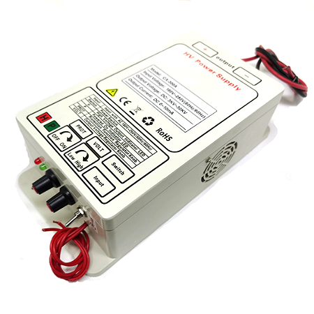 Fonte de Alta Tensão CX-300A 3kV–30kV para Ionização, Pulverização e Purificação de Ar