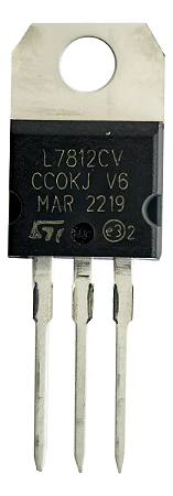 Regulador De Tensão L7812cv 12v 1a To220 - Kit 10 Pçs