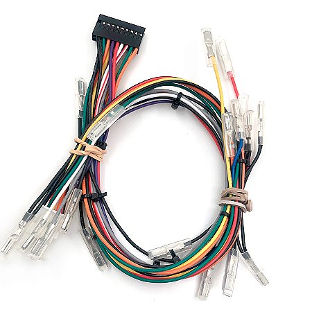 Chicote de Cabos 20 Pinos para Fighting Stick – Conectores Rápidos 0.110 Compatíveis com Brook