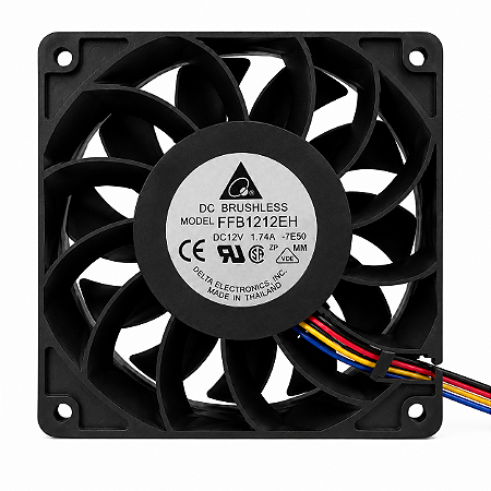 Cooler Delta FFB1212EH 120x120x38mm 12V 1.74A 4 Fios C NF