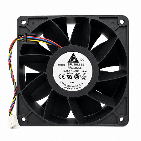 Cooler Fan Delta PFC1212DE 12V 4.8A 120x120x38mm 4 Fios PWM