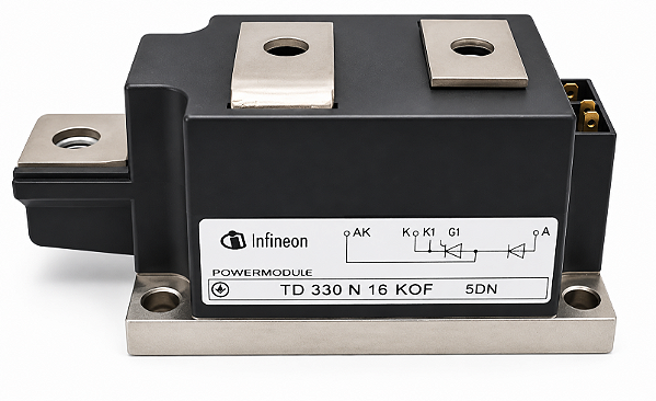 Módulo Tiristor SCR Infineon TD330N16KOF 330A 1600V Original