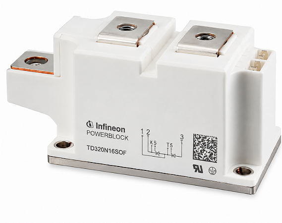 Módulo Tiristor TD320N16SOF 1600V 520A Original Novo