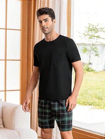 PIJAMA MASCULINO  XADREZ