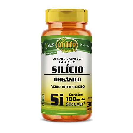 UNILIFE SILICIO ORGANICO SILICIUMAX 420 MG - 30 CAPS