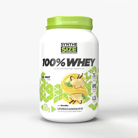 SYNTHESIZE WHEY 100% 907g BAUNILHA