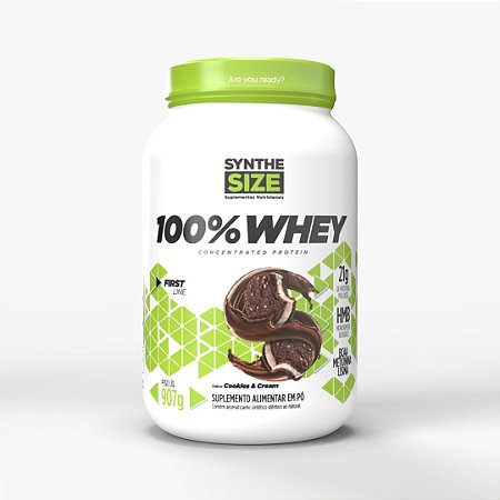 SYNTHESIZE WHEY 100% 907g COOKIES N CREAM