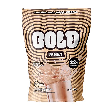 Bold Whey 900g - Sabor Milkshake de Baunilha