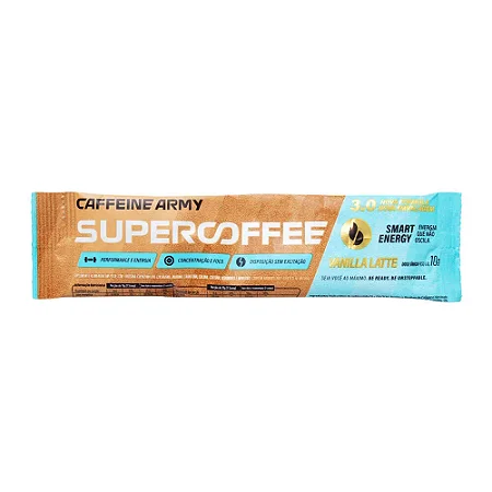 SUPERCOFFEE 10G TO GO VANILLA LATTE