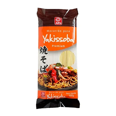 MACARRAO YAKISSOBA ALFA  500G