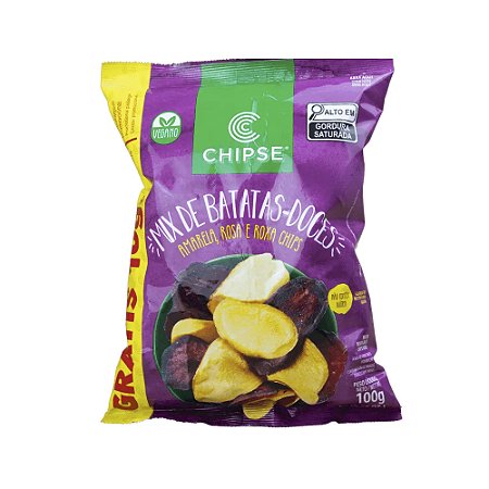 FHOM CHIPSE MIX DE BATATAS DOCES 100G