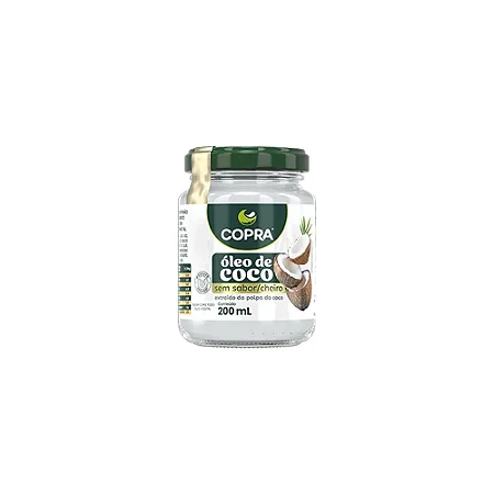 COPRA OLEO DE COCO SEM SABOR 200ML