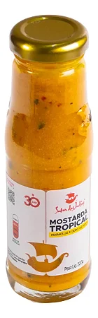 SABOR INDIAS MOSTARDA C/ MARACUJA E DEDO DE MOÇA 200G