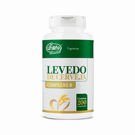 Levedo de Cerveja Complexo B 200 cáps – Unilife