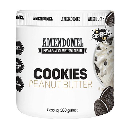 Pasta Amendoim Amendomel Cookies - (500g)