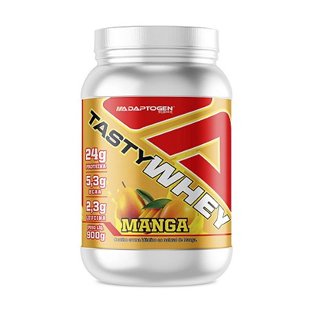 Tasty Whey 3w Gourmet 900g Manga - Adaptogen