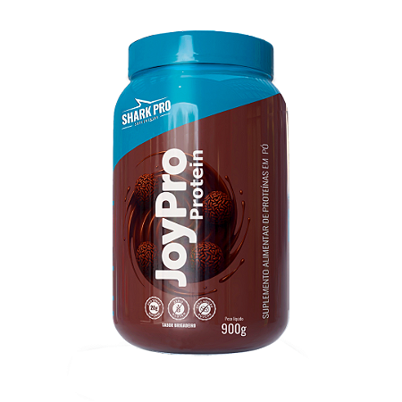 Whey Protein Joypro Pote 900g Sabor Brigadeiro Shark Pro