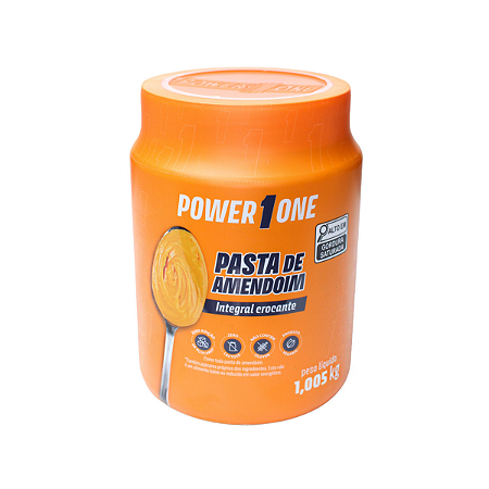 Pasta de Amendoim Crocante 1kg - Power One