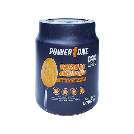Pasta de Amendoim Integral - 1kg - Power One