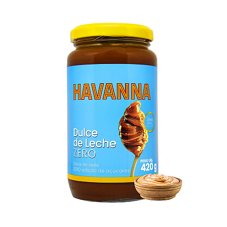 Pote De Doce De Leite Zero Havanna - 420g