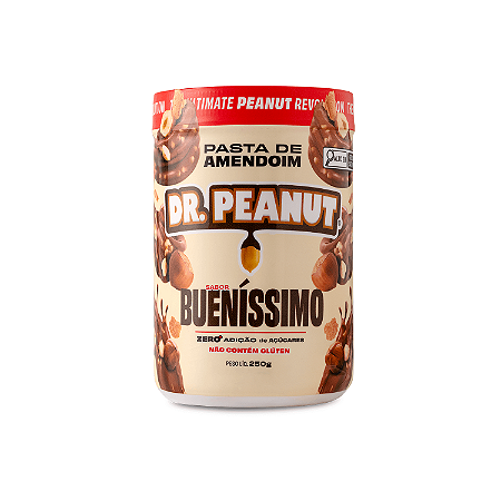 Pasta de amendoim sabor Bueníssimo 250g - DR PEANUT