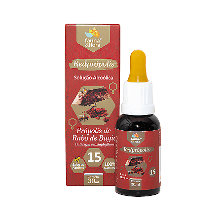 Própolis Vermelho Redprópolis 30ml Fauna E Flora