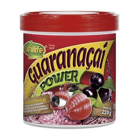 Guaranaçaí Power Solúvel 220g - Unilife