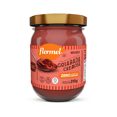 Goiabada Cremosa Zero Açúcar 210g Flormel