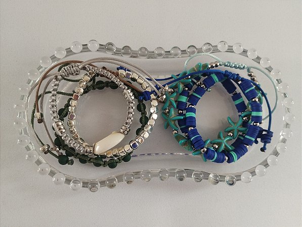 Mix de Pulseiras Estrela do Mar