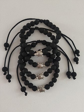Pulseira Tartaruga Preta