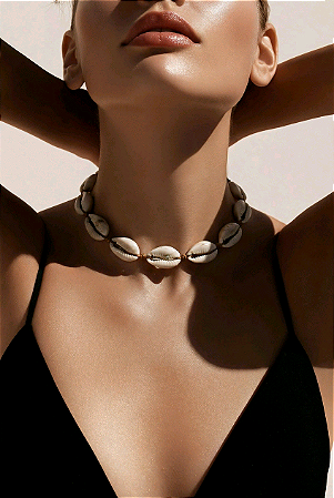 Colar de Búzios Natural