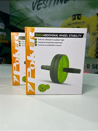 Roda Abdominal Wheel Stability Poker