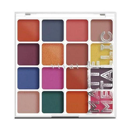 Vivai - Paleta de Sombras Matte Metalic