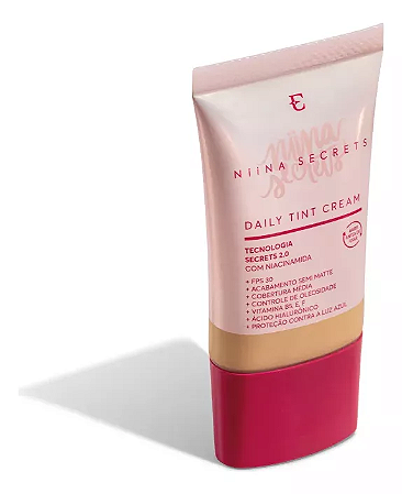 Base Líquida Daily Tint Cream Niina Secrets 25ml