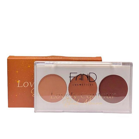 TRIO LOVELY CONTOUR BY BIEL MOURA FAND 7,5G
