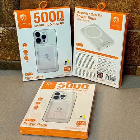 Power Bank Magnético H'Maston 5000mAh