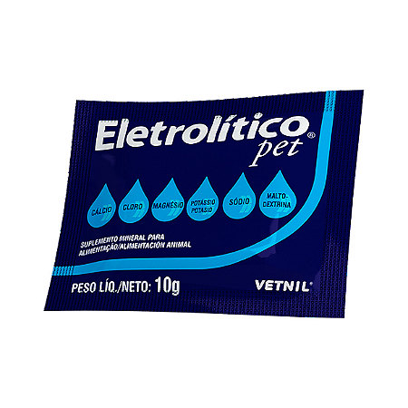 Suplemento Eletrolítico Pet 10 g