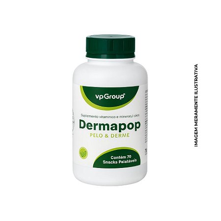 DermaPop Pelo&Derme Suplemento Vítaminico