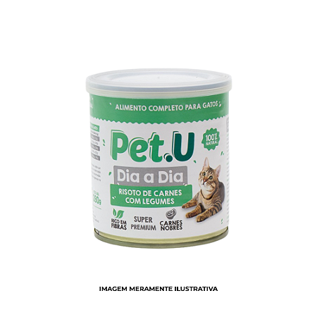 Ração Úmida Sabor  Risoto de Carne com Legumes  Gatos