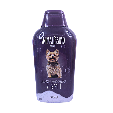 Shampoo & Condicionador 7 em 1 para Cães