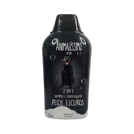 Shampoo 2 em 1 para Pelos Escuros