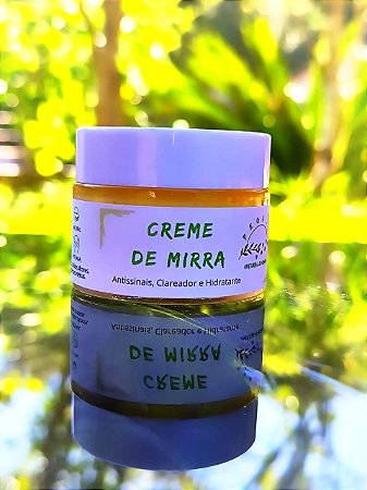 Creme de Mirra - Hidratante, Clareador e Antissinais