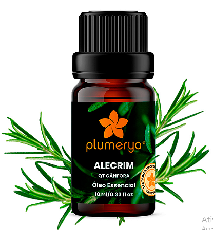 Alecrim QT Cânfora 10ml (Rosmarinus officinalis)